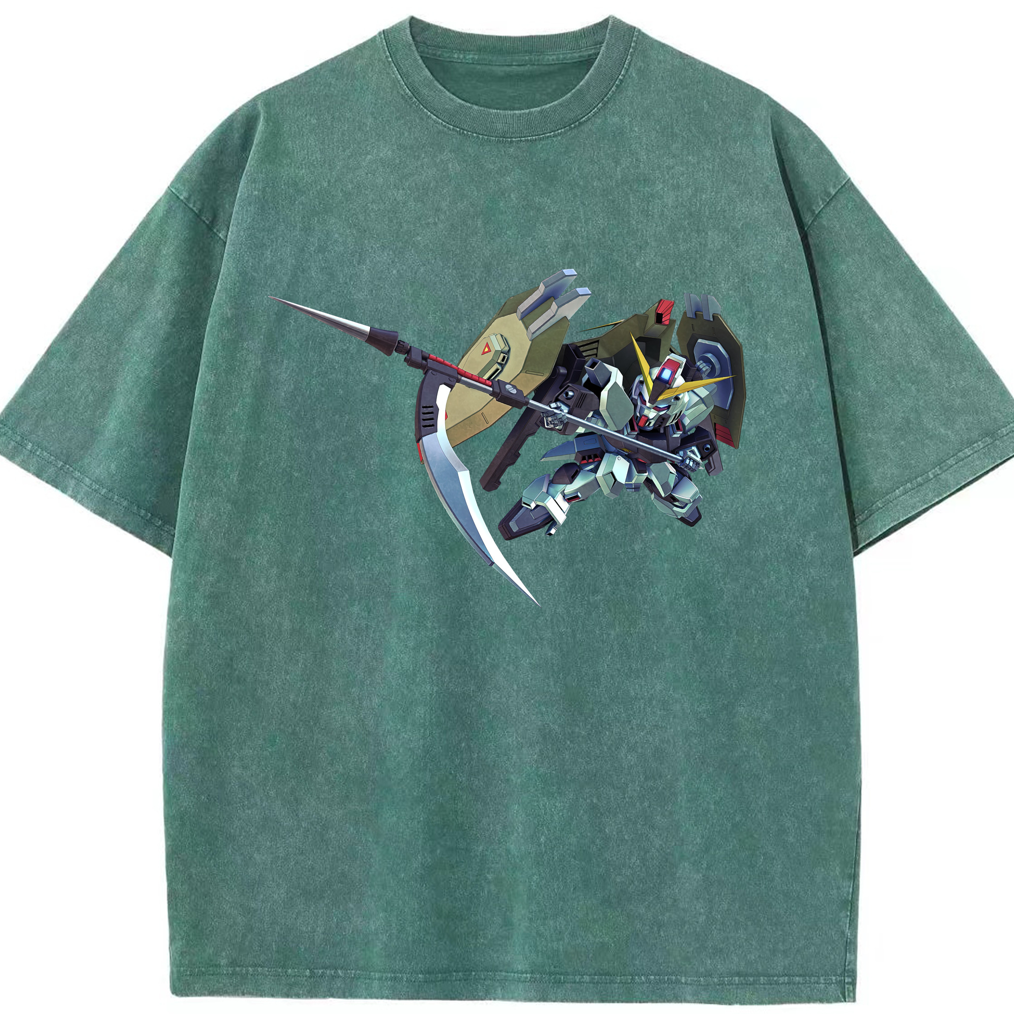 （画像用） 機動戦士ガンダム Mobile Suit Gundam 綿100% ヴィンテージ風 半袖Tシャツ（フロントプリント）